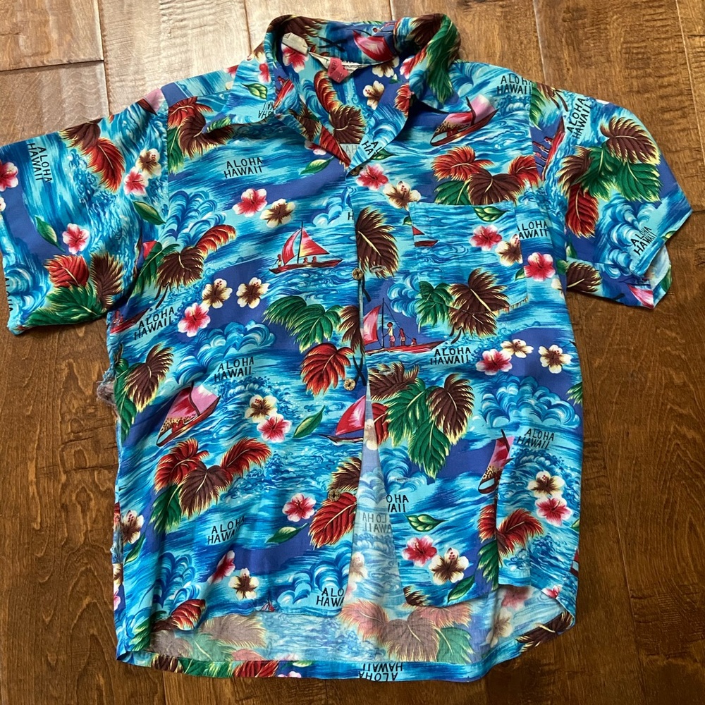 Vintage Men’s M Island Fashions shirt